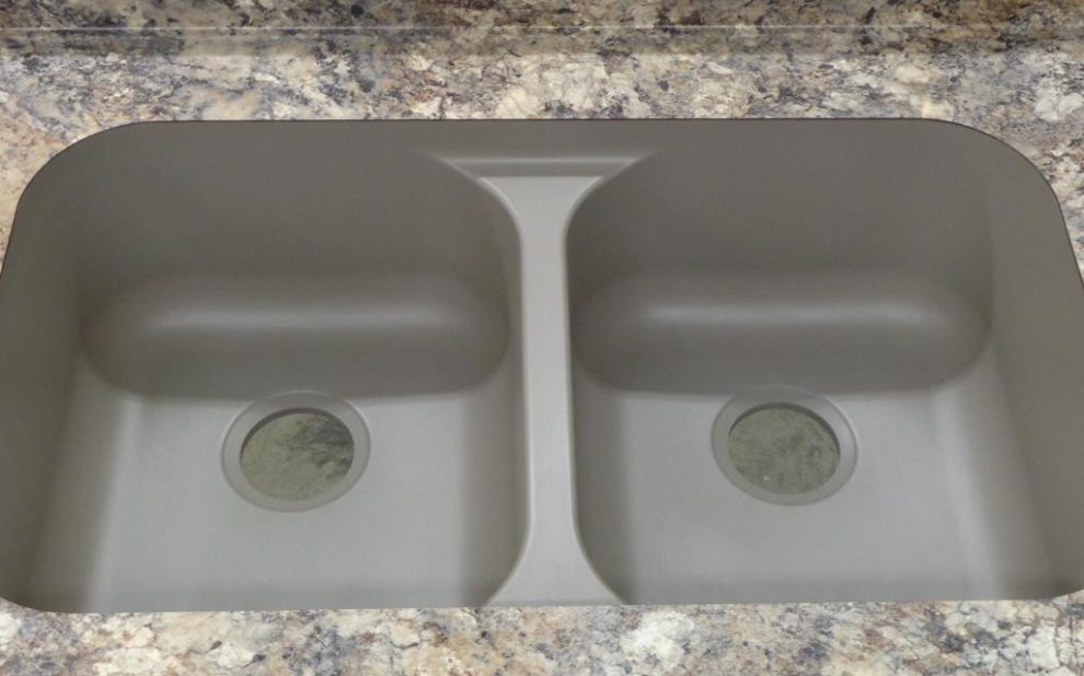 Quartz Undermount Sink - Concrete Q 350