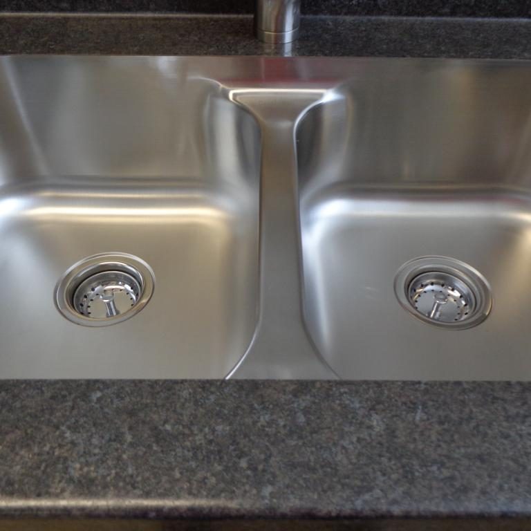 Stainless Steel Undermount Sink - E 350 Equal Bowl