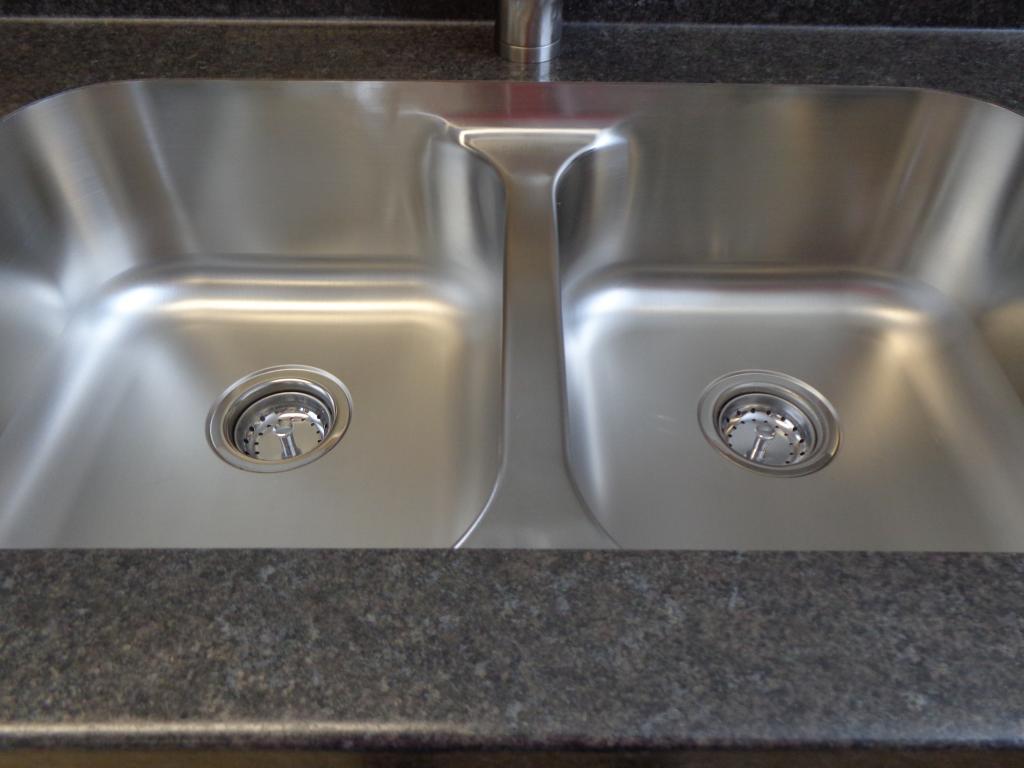 Stainless Steel Undermount Sink - E 350 Equal Bowl